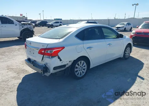 2017 Nissan Sentra Sv z USA, uszkodzony, nr VIN 3N1AB7AP9HY344630